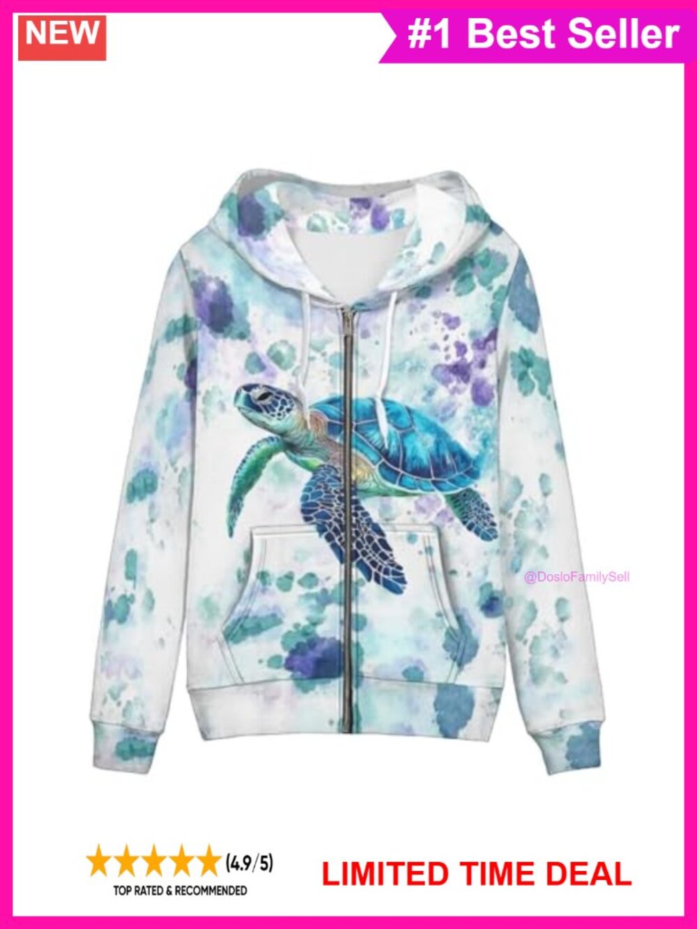Womens Y2K Zip Up Hoodie Graphic Print Hooded Sweatshirt Loose Fit